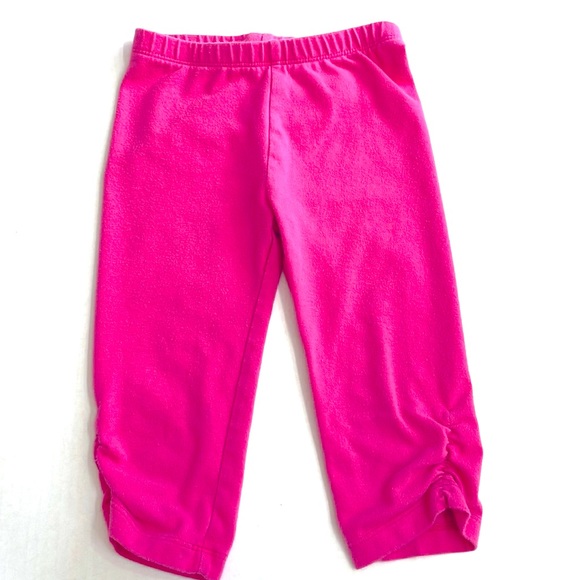 Gymboree Toddler Girl Pink Capri Leggings, Size 3T - Picture 1 of 5